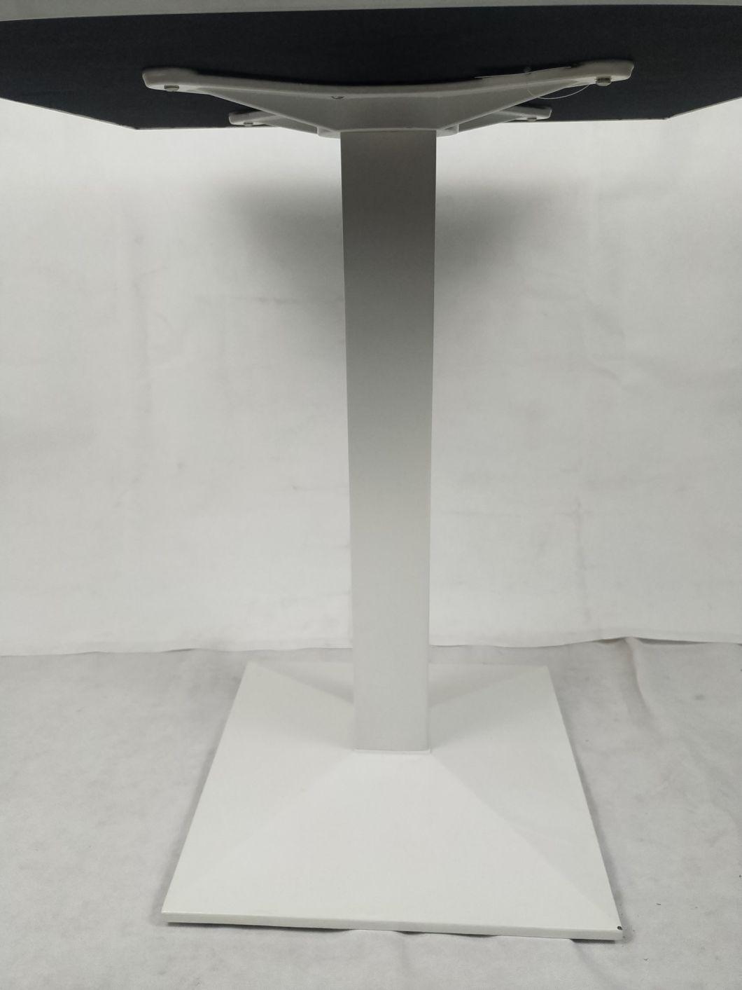 Heavy Duty Cast Iron Base All Weather Carbon Steel Resistance Outdoor Bistro Restaurant Bar Table