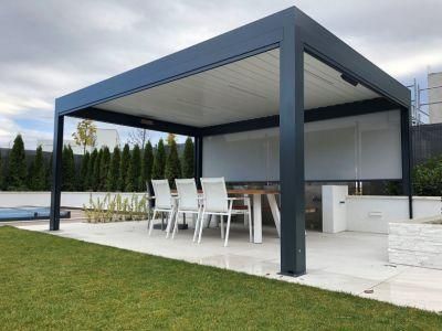 Aluminum Motorized Sunshade Pergola for Garden Decoration