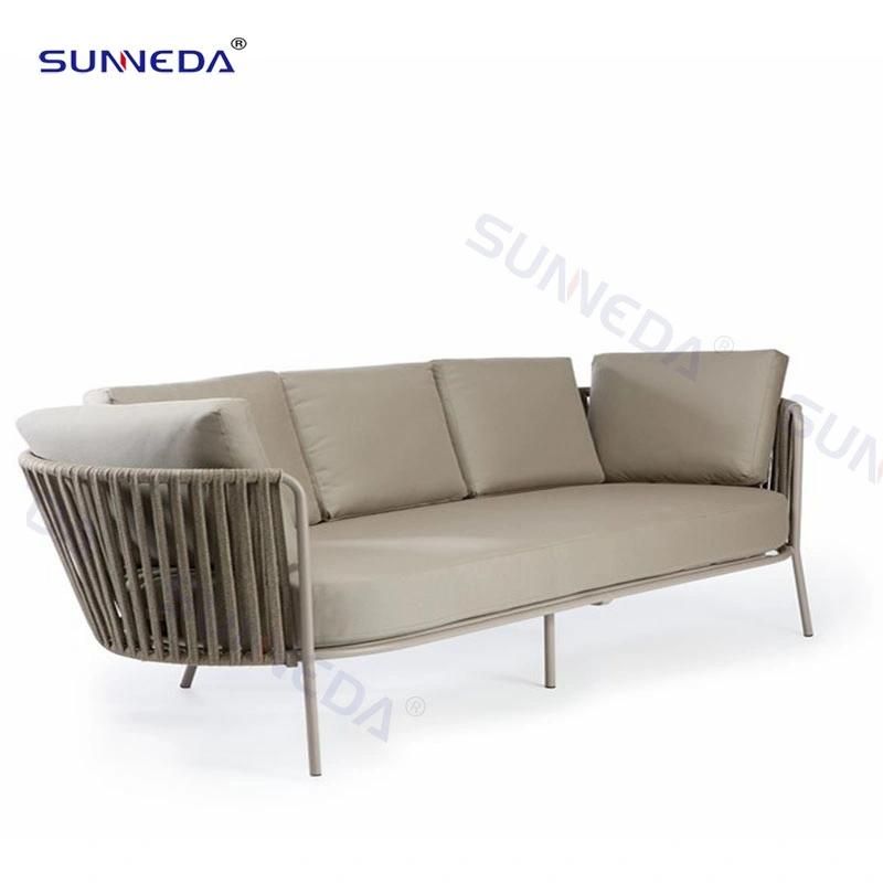 Modern Leisure Fabric Patio Hotel Restaurant Outdoor Garden Furniture Sofa