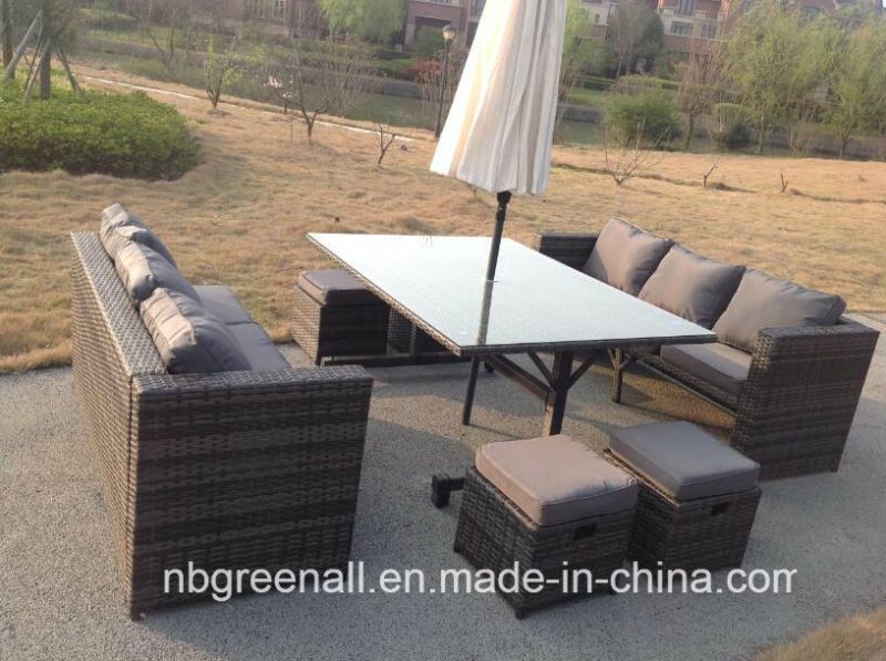 Hot Sale Rattan Wicker Corner Sofa Outdoor Garden Furniture