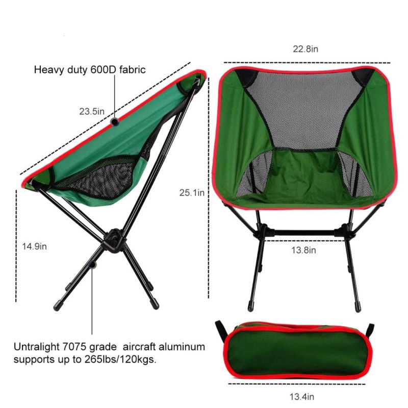 Folding Chair Lightweight Camping Folding Reclining Camping Chair