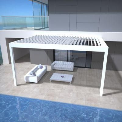 Aluminum Swimming Pool Pergola for Villa Project