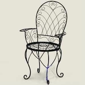 Outdoor Furniture Wrought Iron Chair