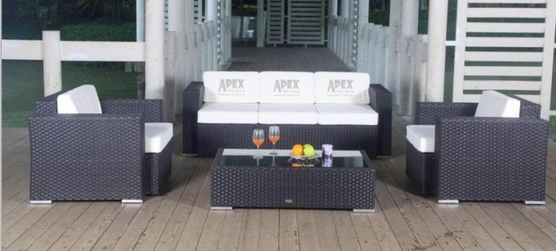 Sectional Outdoor Rattan Furniture Garden Corner Wicker Sofa