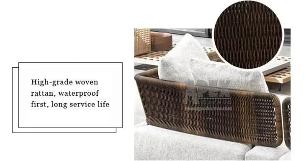 Top-Quality Luxury Home Furniture Wooden Living Room Sofa Set