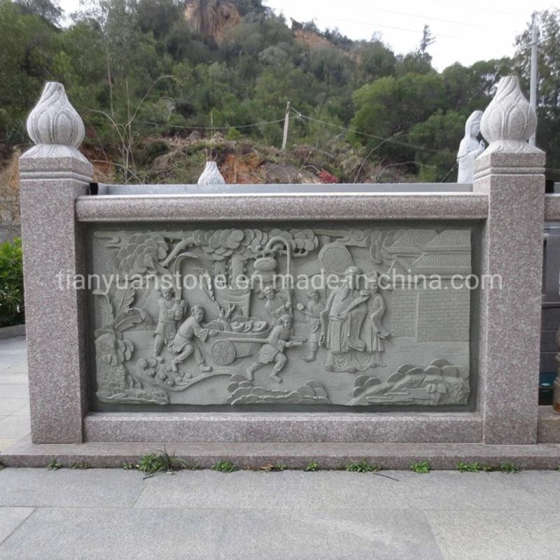 Grey Granite Outdoor Decoration Garden Stone Bridge
