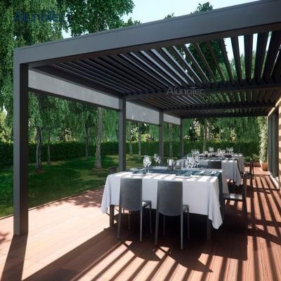 Direct Factory Remote Controlled Pergola Kits for Sunshade