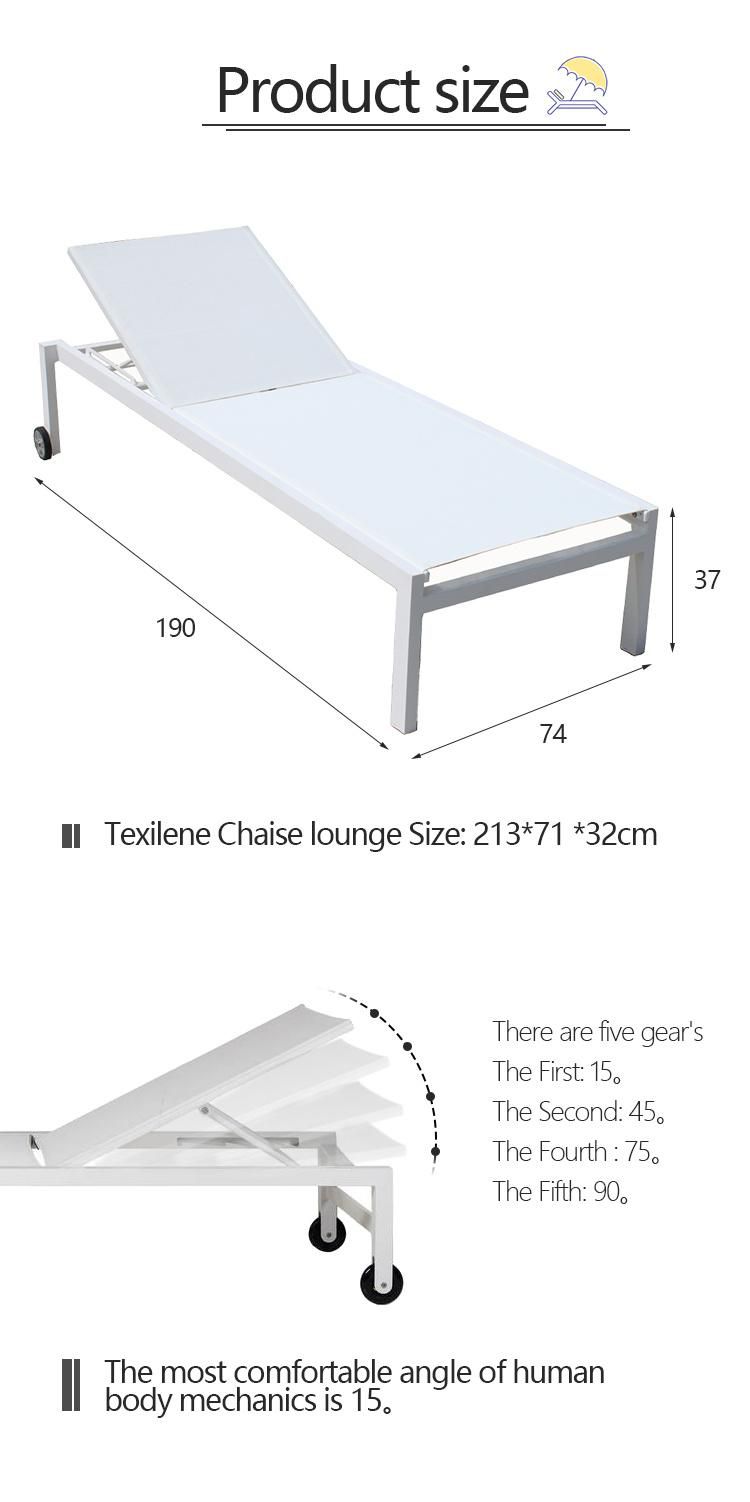 Modern Single Darwin Wrapped Paper/ Carton Box Patio Chaise Beach Lounge Chair