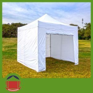 3X3m Steel Folding Tent White Color with Sidewalls