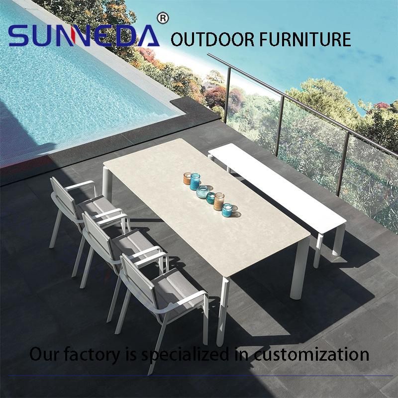 Hotsale Ecological Design Factory Directly Sell Lounge Outdoor Table Set