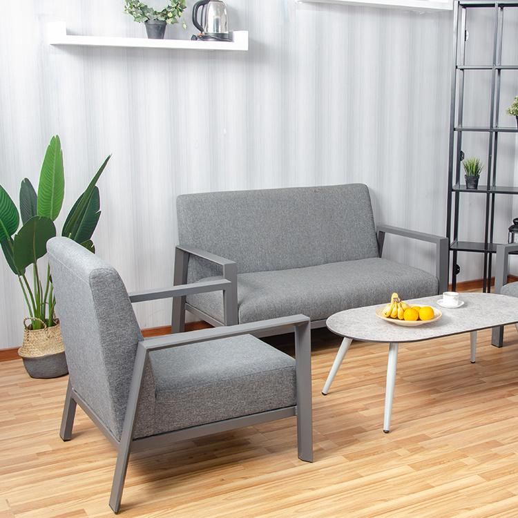 Home Use Aluminium Modular Lounge Sofa Sunbed Set Patio Furniture for Garden