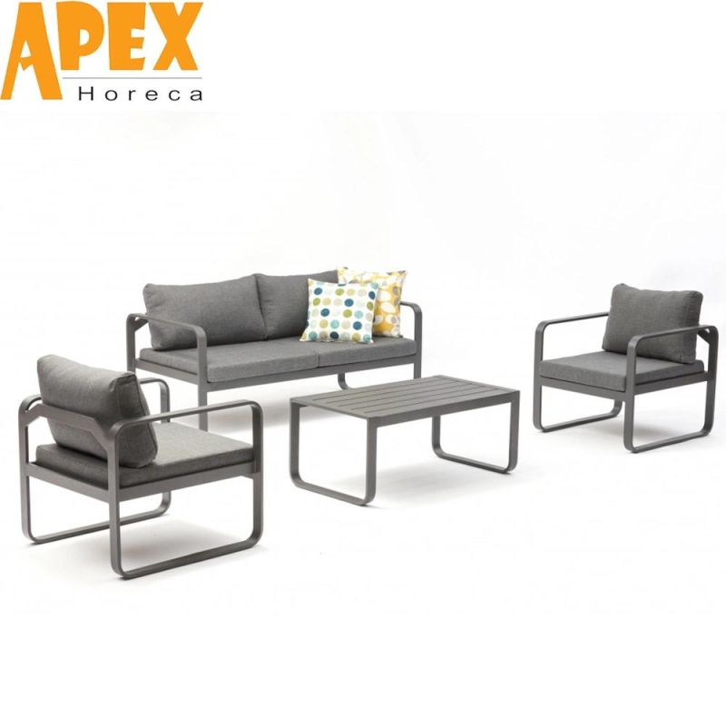 All Weather Patio Furniture Set Aluminum Outdoor Modular Sofa Wholesale