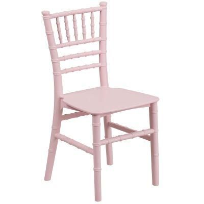 Outdoor White Plastic Garden Resin Kids Tiffany Chair for Party