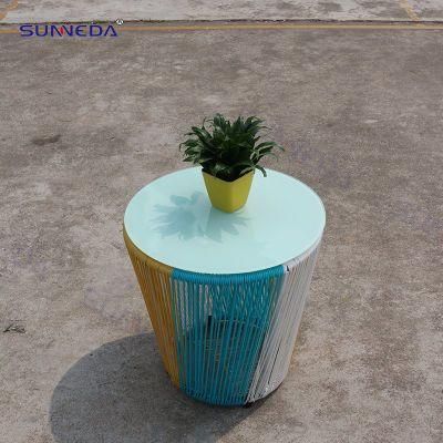Garden Chair Set with Upgraded Tarpaulin, High-Density Sponge Seat