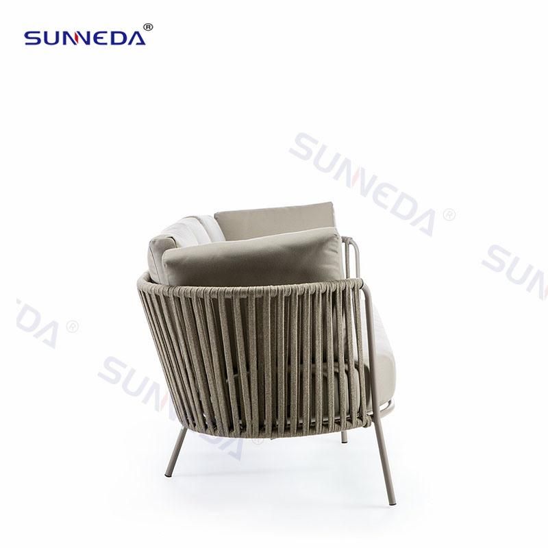 Garden Wicker Fabric Patio Dining Sets Outdoor Furniture Sofa Set