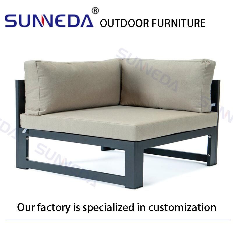 Wholesale Garden Aluminum Frame Modern Furniture Outdoor Chair Sofa