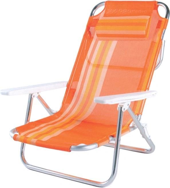 Extra Lightweight Backpack Folding Chair Portable Aluminum Frame Recline with Straps and Cup Holder for Camping Lawn Beach Outdoor