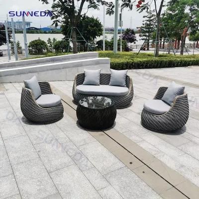 Leisure Outdoor Rattan Sofa Patio Garden Sofa Furniture