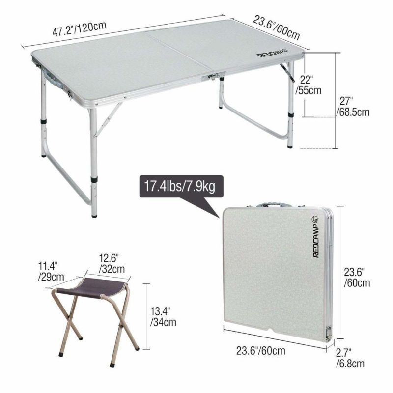 2019 Outdoor Camping Table Aluminum Outdoor Folding Table
