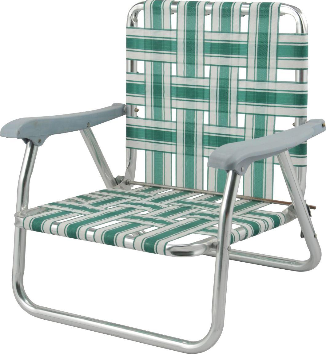 Giantex Folding Beach Chair Portable Camping Steel Frame Lightweight Support 265 Lbs Lawn Webbing Chair