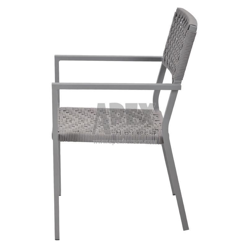 Outdoor Garden Furniture Patio Bistro Dining Set Leisure Rope Chair