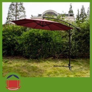 High Quality Windproof Cantilever Hanging Garden Umbrella