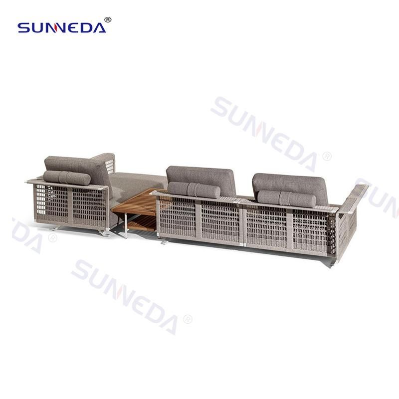 Outdoor Patio Aluminium Sofa Furniture Garden Sofa