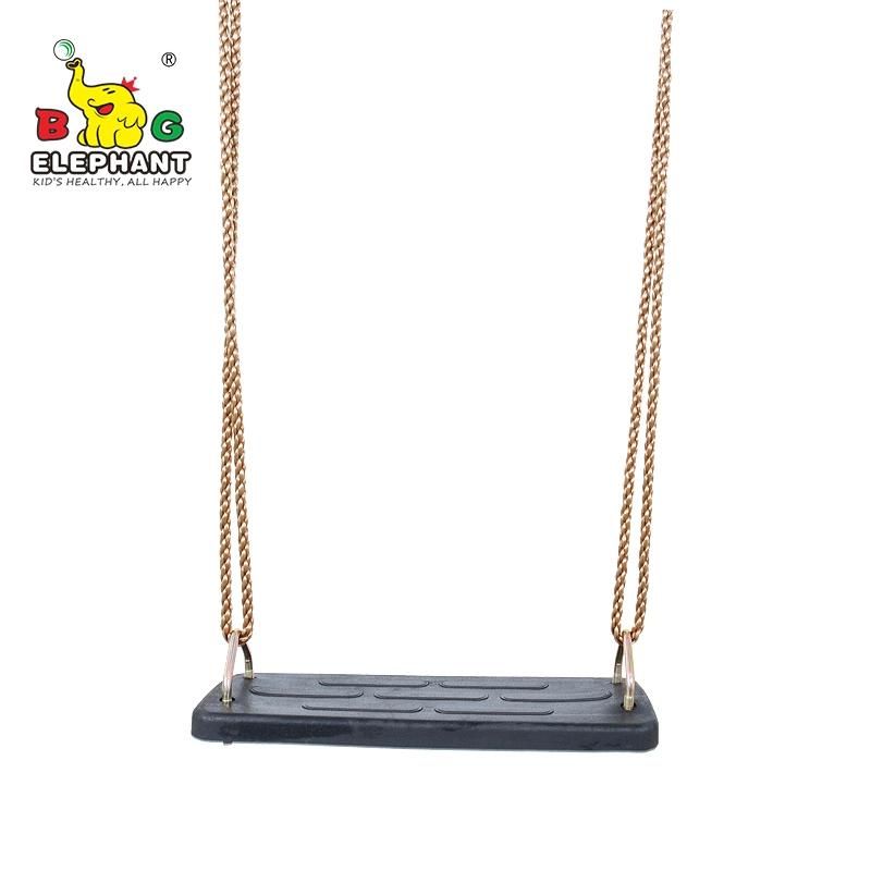 Soft Rubber Swing Seat with Hot DIP Galv. Chain