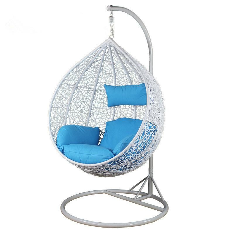 Leisure Wicker Garden Home Wicker Egg Rattan Hanging Swing Chair