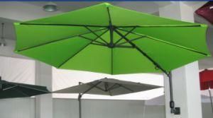 Aluminum Frame Outdoor Hanging Sunshade Wall Umbrella Parasol
