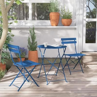 3 PCS Simple Design Modern Patio Bistro Set for Outdoor