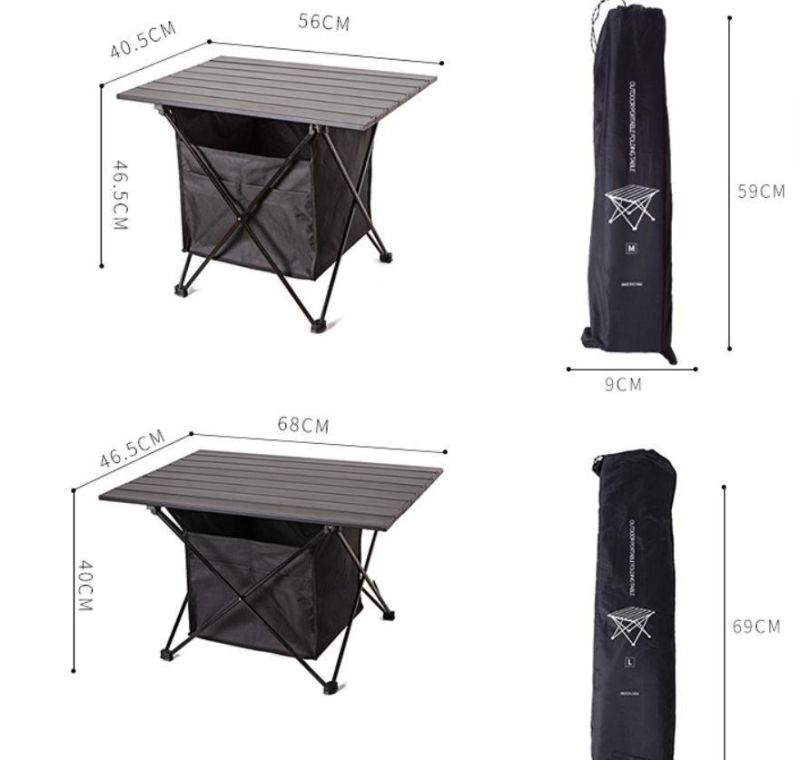 Lightweight Folding Table Portable Hiking Table Camping Table