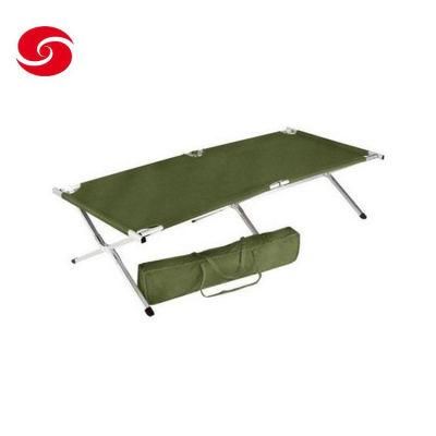 High Quality Outdoor Aluminum Frame Military Camping Bed
