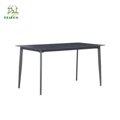 Outdoor Garden Rectangle Aluminum Table