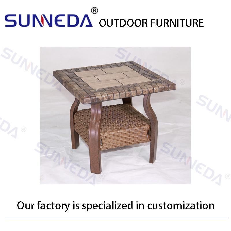 Best Selling Classic Outdoor Sofa Set Garden Furniture with Coffee Table