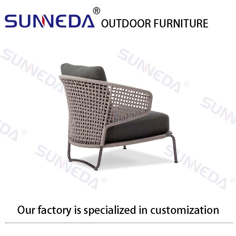 Garden Sets Outdoor Furniture Aluminum Chair Patio Lounge with Table