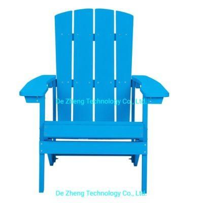 Recycle Plastic Wood Poly Wood Beach Chair for Hotel Resort Pool Side with Carton Packing