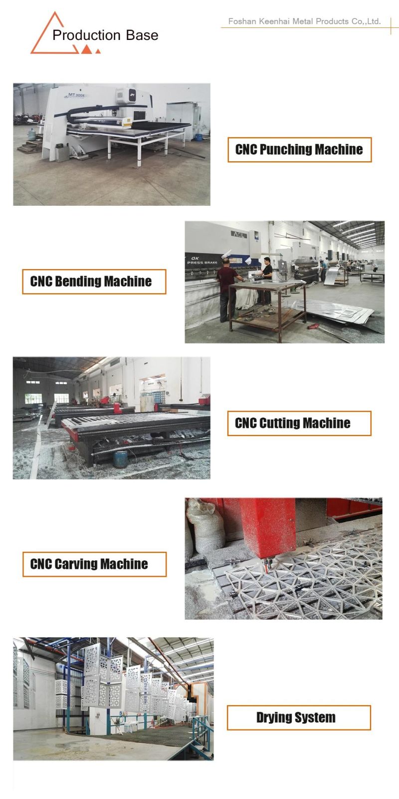 Foshan Keenhai OEM Stainless Steel Outdoor Garden Park Bench