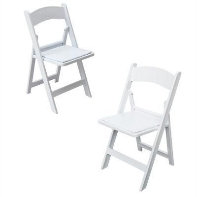 Wholesale Outdoor White Hercules Wimbledon Resin Folding Chair