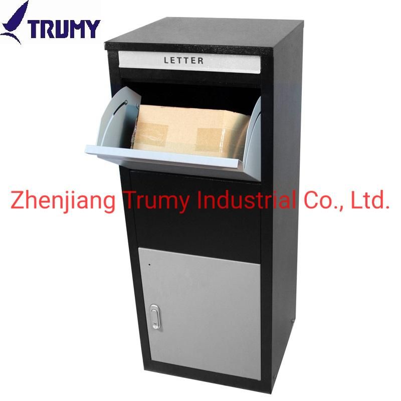Parcel Drop Box for Parcels and Mails Free Standing Stainless Steel Mailbox
