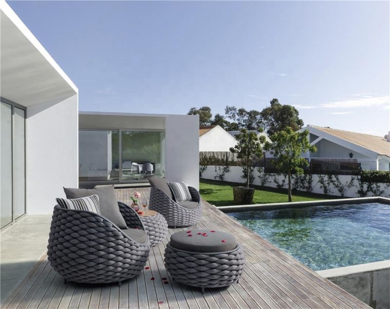 New Garden Furniture Outdoor Aluminum Waterproof Sofa Set Quality Wholesale