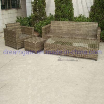 Special Color Good Price Modern Design Gardern Rattan Leisure Sofa
