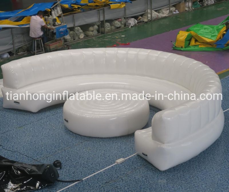 Outdoor 6m White Inflatable Sofa