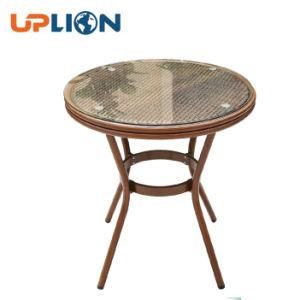 Wholesale Outdoor Table Aluminum Round Garden Restaurant Bistro Coffee Metal Table
