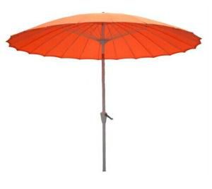 Push up 10FT Fiber Glass Garden Umbrella-Outdoor Fiber Glass Umbrella