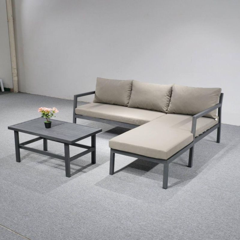 Indoor Leisure New Darwin Wrapped Paper/ Carton Box Backyard Couch Aluminum Outdoor Sofa