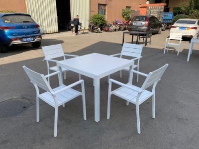 Aluminum Wholesale Supplier Outdoor Dining for 4 5PC Patio Set