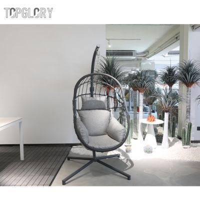 Foshan New Hanging Egg Home Garden Swing Chair with Cheap Price Patio Hammock