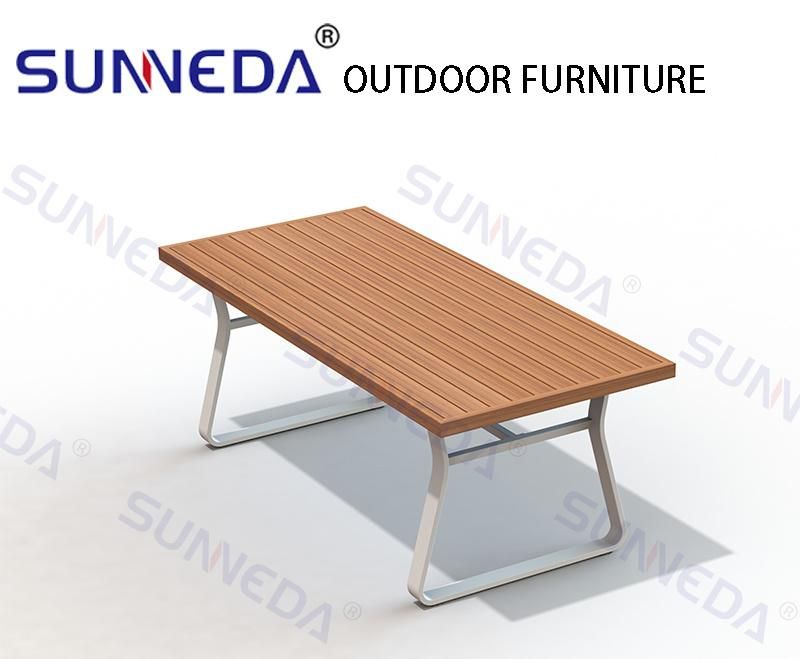 Luxury Club Hotel Chairs Outdoor Garden Dining Table Sets