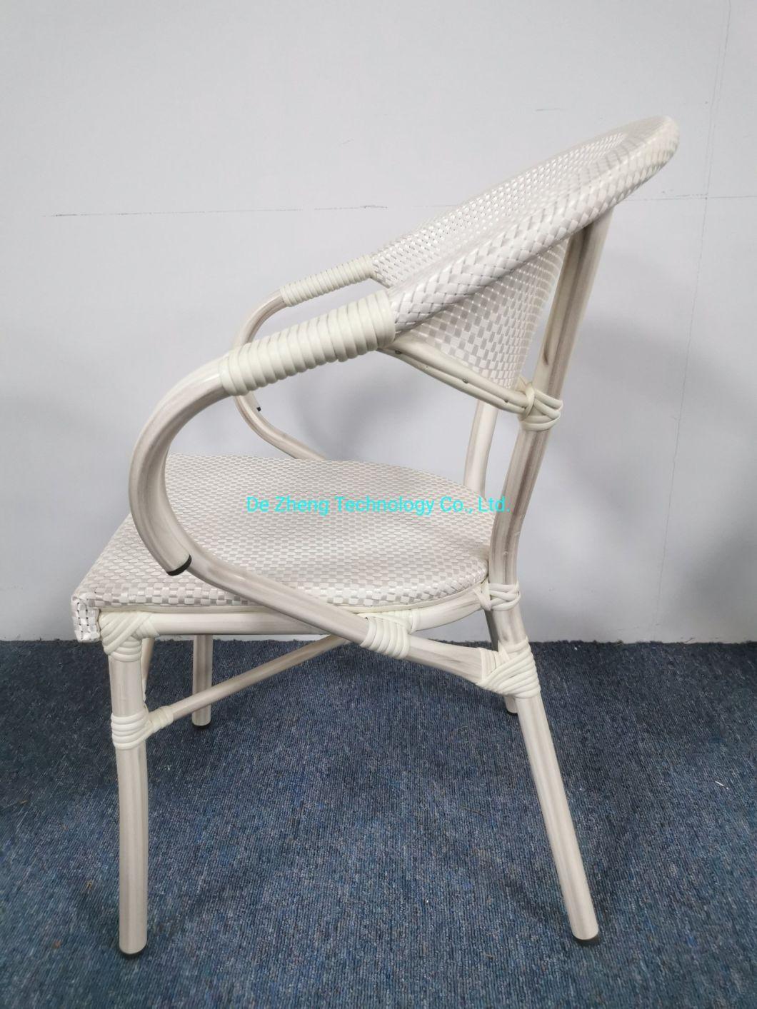 Good Quality Textylene Mesh Outdoor Chair Dining Furniture Patio Garden Table and Chairs Modern Design Rattan Dining Set